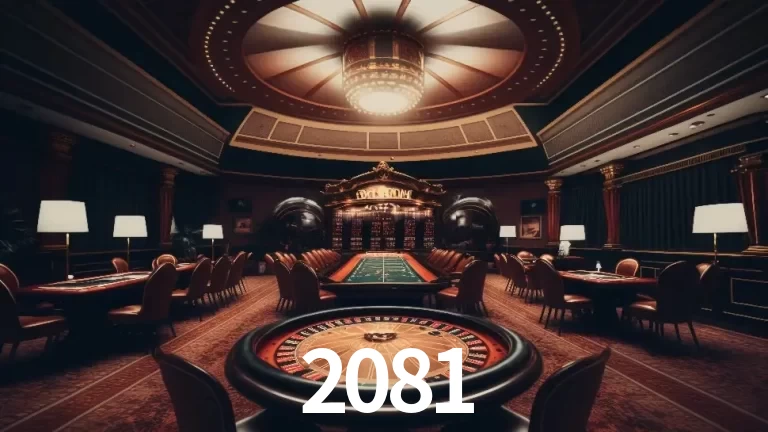 Explorando a Experiência Avançada de Cassino da 2081 Login!